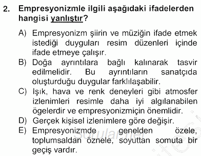 Yeni Türk Edebiyatına Giriş 2 2012 - 2013 Ara Sınavı 2.Soru