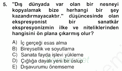 Yeni Türk Edebiyatına Giriş 2 2012 - 2013 Ara Sınavı 5.Soru