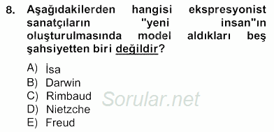 Yeni Türk Edebiyatına Giriş 2 2012 - 2013 Ara Sınavı 8.Soru