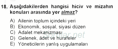 Tanzimat Dönemi Türk Edebiyatı 2 2013 - 2014 Dönem Sonu Sınavı 18.Soru