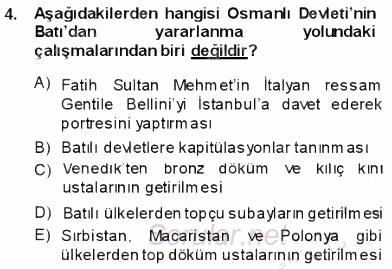 Tanzimat Dönemi Türk Edebiyatı 1 2013 - 2014 Ara Sınavı 4.Soru