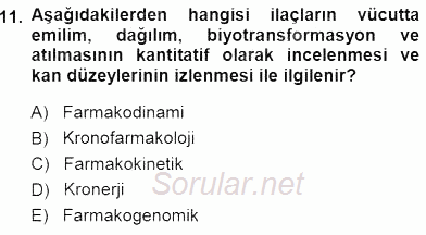 Tıbbi Terminoloji 2013 - 2014 Dönem Sonu Sınavı 11.Soru