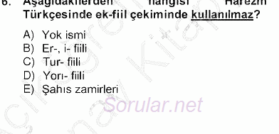 Türk Edebiyatının Mitolojik Kaynakları 2012 - 2013 Ara Sınavı 14.Soru